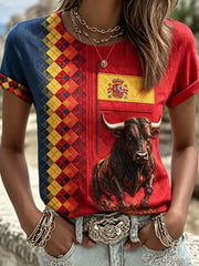 Women's short-sleeved T-shirt