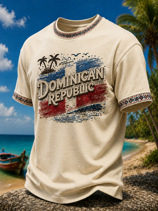 Men's Dominican Printed T-shirt