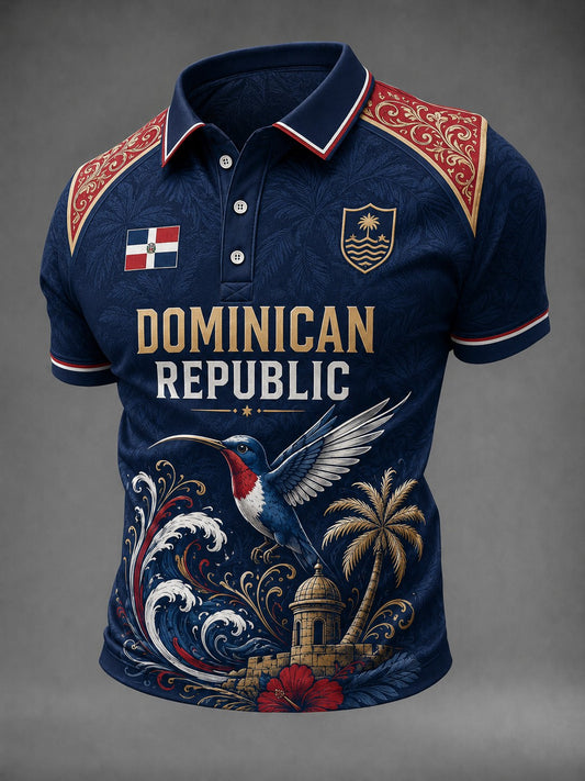 Men's Dominican Printed Shirt