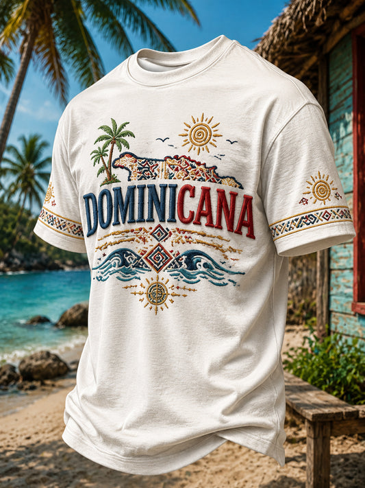 Men's Dominican Printed T-shirt