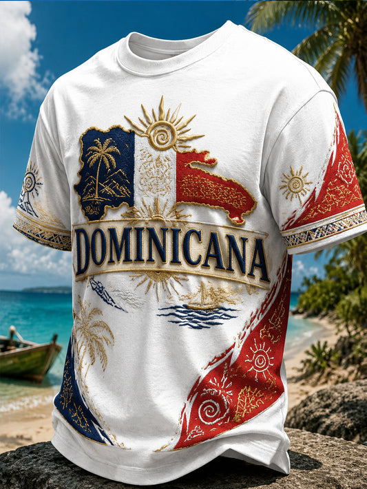 Men's Dominican Printed T-shirt