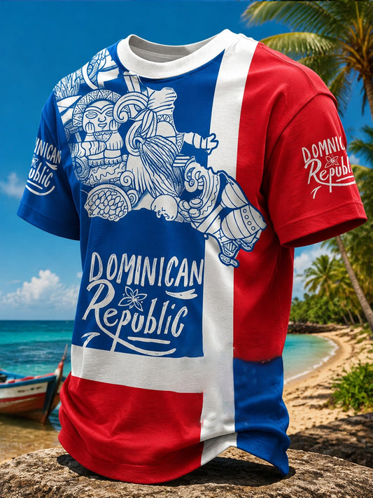 Men's Dominican Printed T-shirt