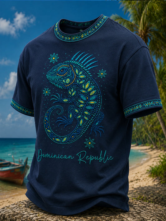 Men's Dominican Printed T-shirt