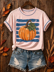 Women's Fall Pumpkin T-Shirts