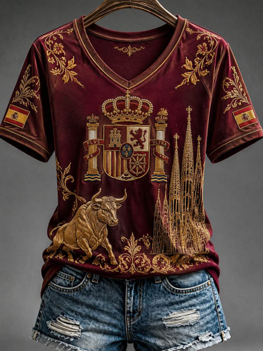 Women's short-sleeved T-shirt