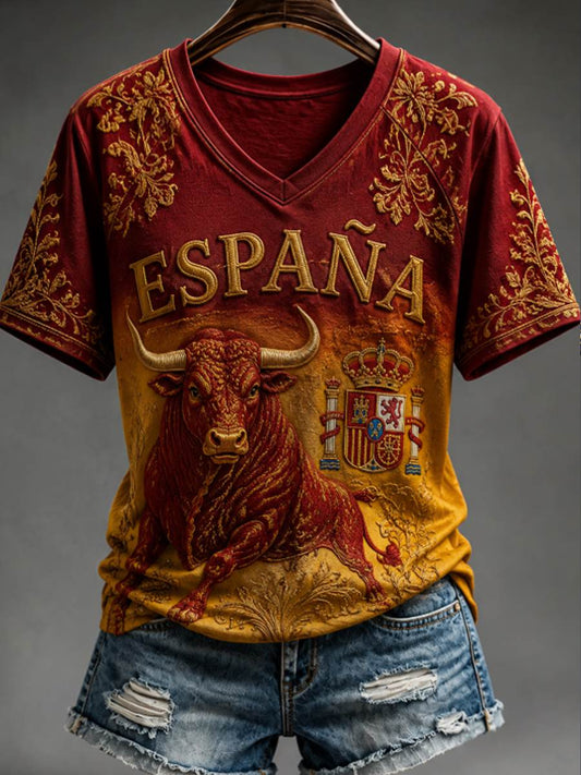 Women's short-sleeved T-shirt