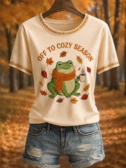 Women's Autumn Printed T-shirt