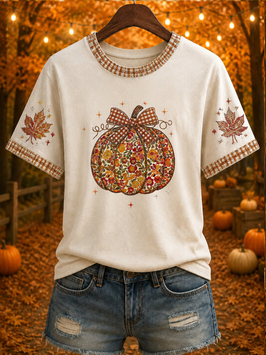 Women's Autumn Printed T-shirt