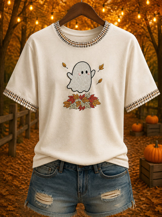 Women's Autumn Printed T-shirt