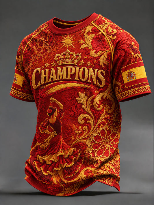 Men's Spain Champions T-shirts