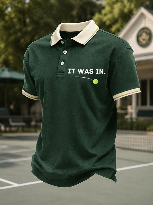 Men's Pickleball Polo Shirt