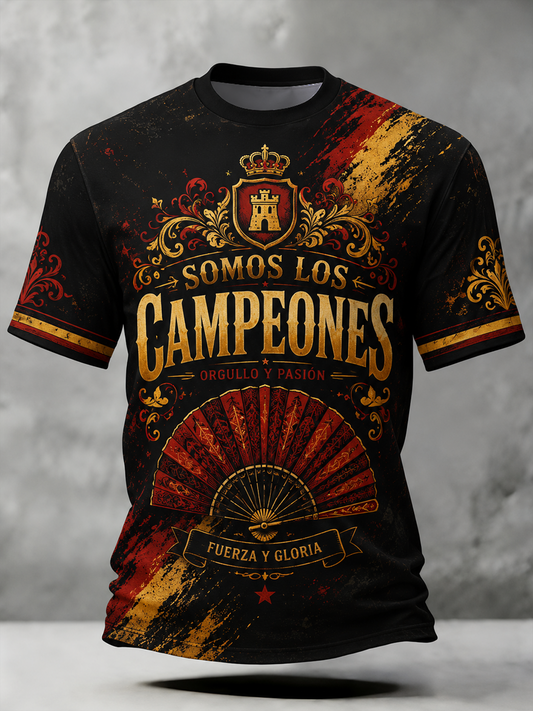 Men's Somos los campeones Printed short sleeves t-shirt