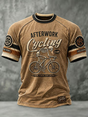 Men's AFTERWORK Cycling CLUB Short Sleeve T-shirt