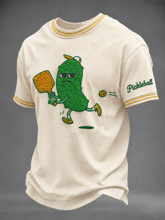 Men's Fun & Casual Pickleball T-shirt