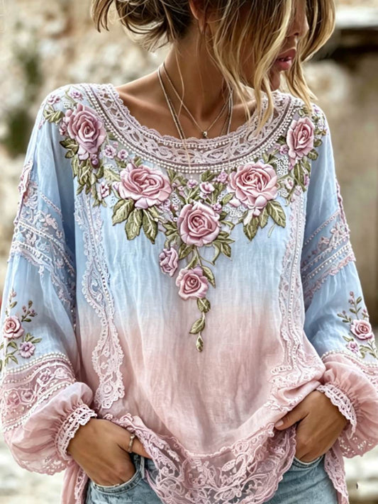 Women's Cotton-Linen Shirt