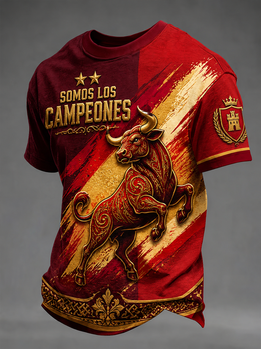 Men's España somos los campeones short sleeves t-shirt