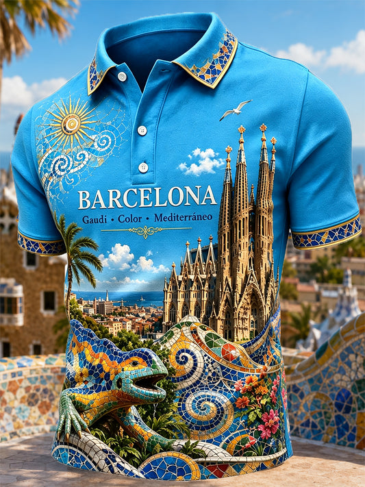 Men's España Art Lover Short Sleeve Top