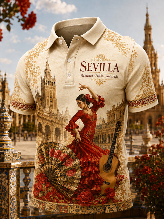 Men's España Art Lover Short Sleeve Top