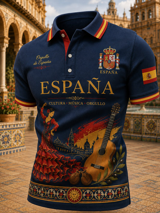 Men's España Art Lover Short Sleeve Top