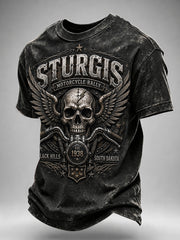 Men's Motorcycle Rally Printed T-shirt