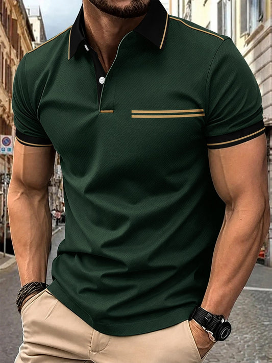 Men's Business Printed Shirt
