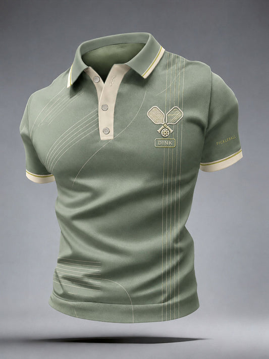 Men's Pickleball Polo Shirt