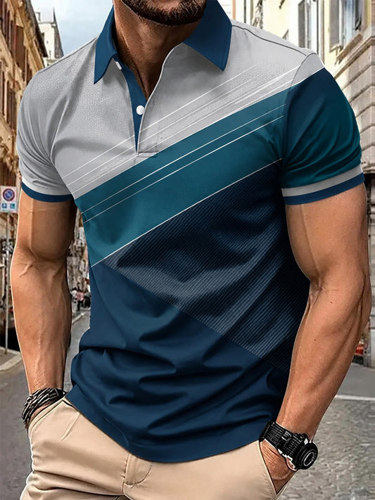 Men's Business Printed Shirt