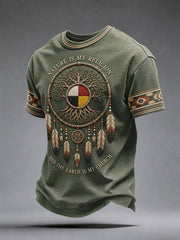 Men's Indigenous Art T-Shirt