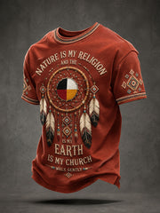 Men's Indigenous Art T-Shirt