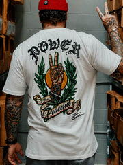 Men's Power to the Peaceful short sleeves t-shirt