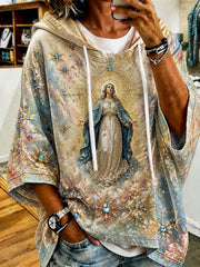 Women's Assumption of Mary Print Sweatshirt