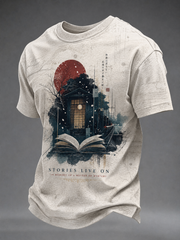Men's R.I.P Higashino Keigo Commemorative short sleeves t-shirt