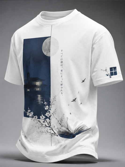 Men's R.I.P Higashino Keigo Commemorative short sleeves t-shirt