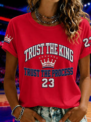 Women's Basketball Fan Graphic T-shirt