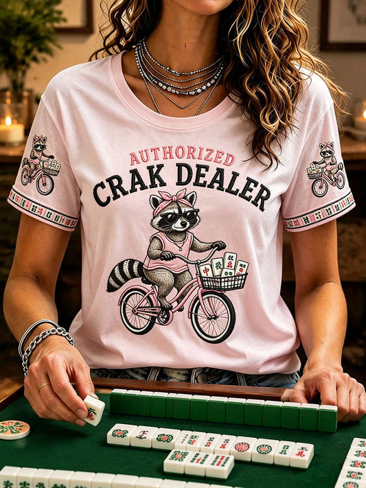 Women's Mahjong Casual T-Shirts
