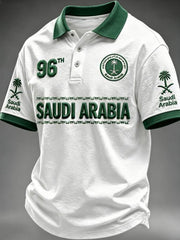 Men's Saudi Arabia's 96th National Day polo shirt