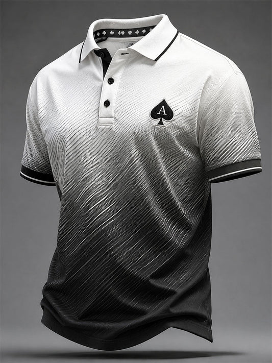Men's Poker Casual Shirts