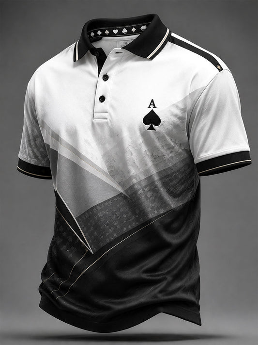 Men's Poker Casual Shirts