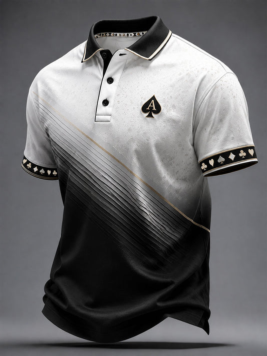 Men's Poker Casual Shirts