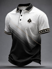Men's Poker Casual Shirts