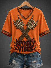 Women's Halloween Short-sleeved T-shirt
