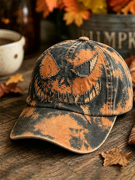 Halloween Pumpkin Gothic Style Fun Casual Unisex Hat