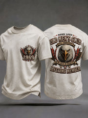 Men's "Born Loud Old Man's Club" T-shirts