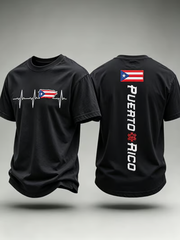 Men's Puerto Rico Printed short sleeves t-shirt
