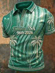 Men's Saudi Arabia's 96th National Day polo shirt