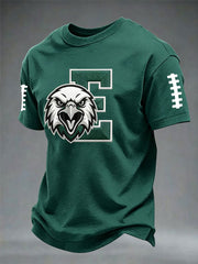 Men's Football Short Sleeves T-shirt