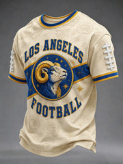 Men's Football Los Angeles Printed T-shirt