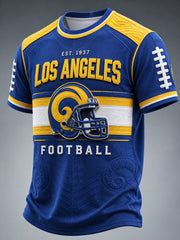 Men's Football Los Angeles Printed T-shirt