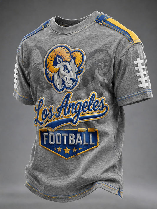 Men's Football Los Angeles Printed T-shirt