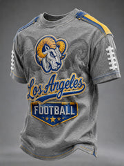 Men's Football Los Angeles Printed T-shirt